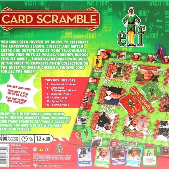 New Factory Sealed Aquarius Elf Card Scramble Game 12+ - Picture 3 of 5